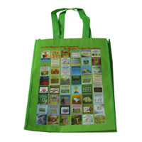 黄埔LB11覆膜无纺布广告袋